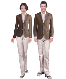 春秋男女職業(yè)裝工作服定做-wsdyyy0045